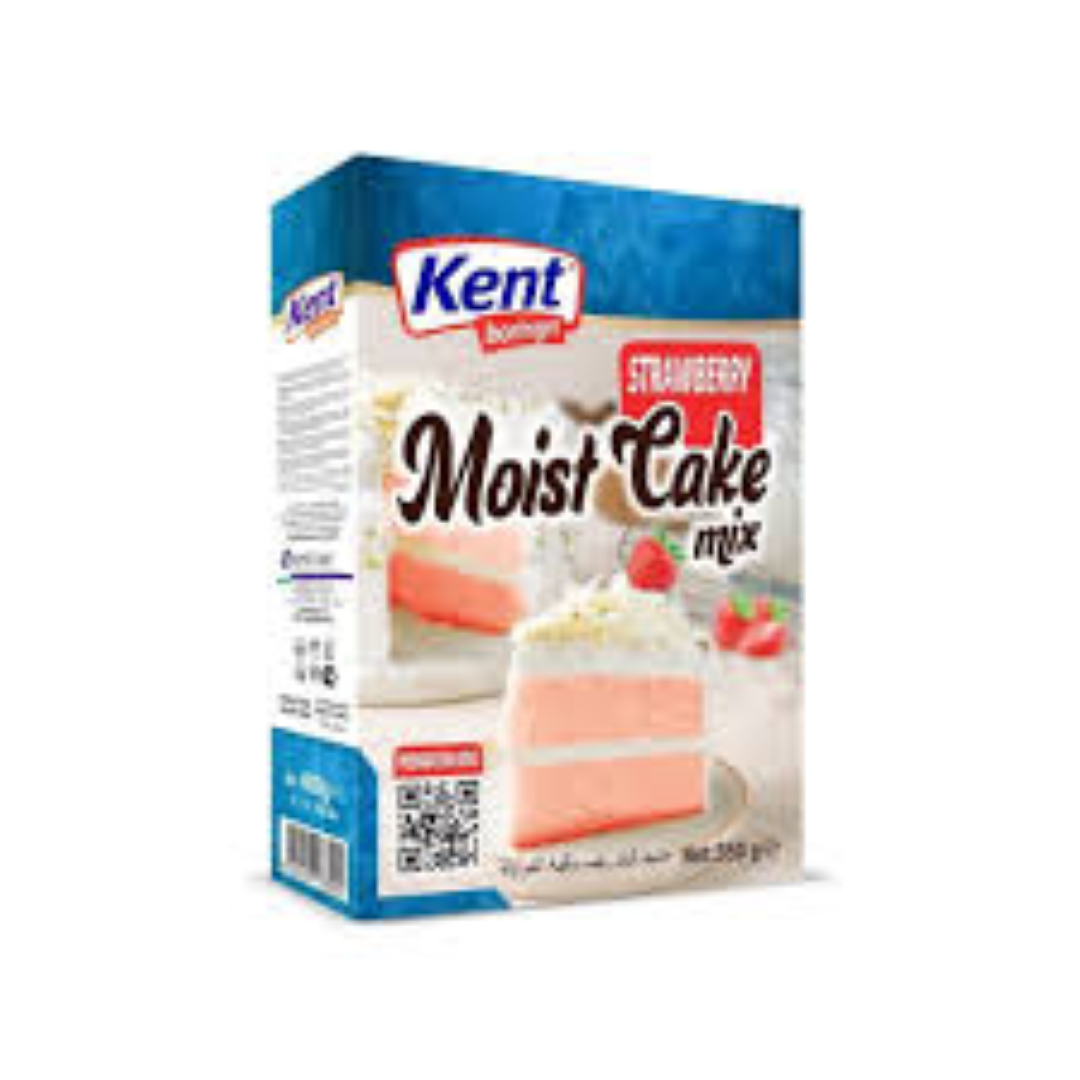 KENT BORINGER MOIST CAKE MIX STRAWBERRY 500G